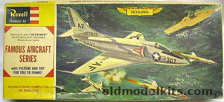 Revell 1/50 Douglas A-4D (AD4) Skyhawk with Bullpups Famous Aircraft Series, H179 plastic model kit